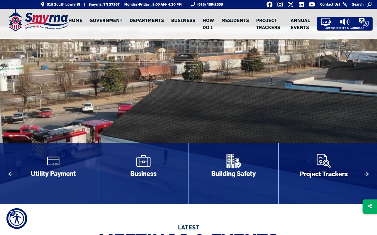 Smyrna municipal court traffic court records resource