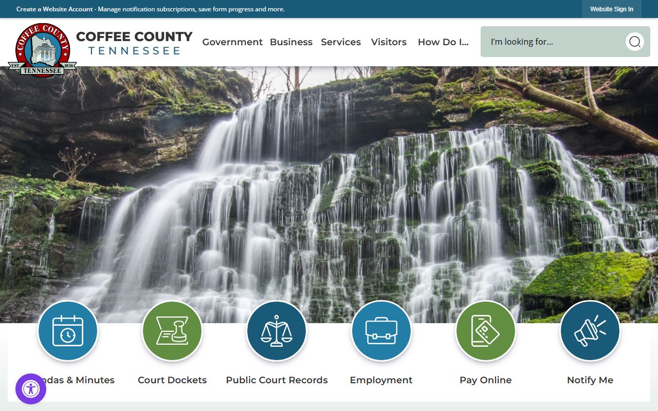 Coffee County traffic court records resource
