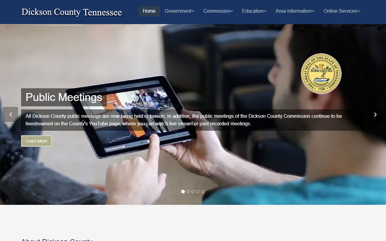 Dickson County traffic court records resource