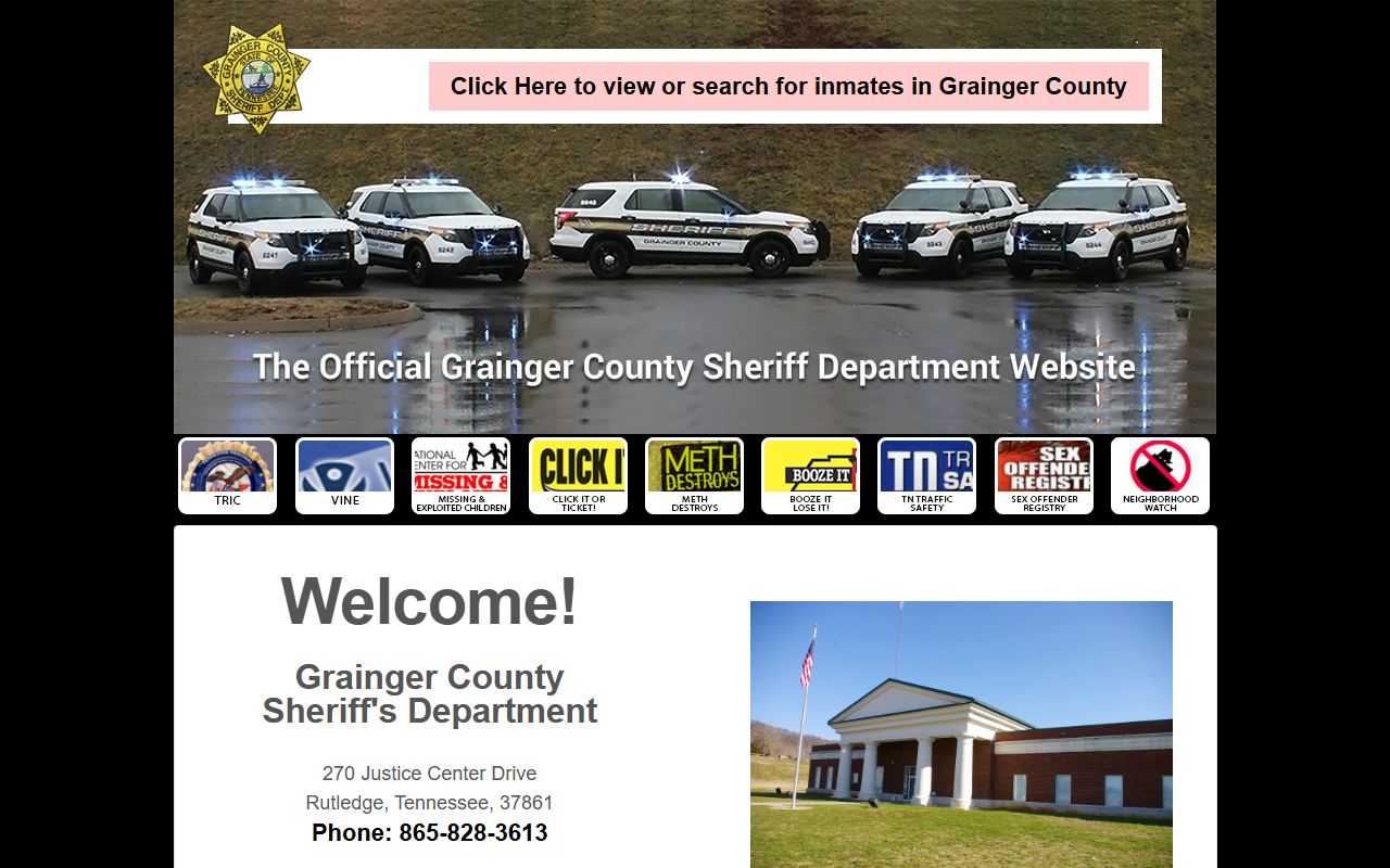 Grainger County Traffic Court Records county image