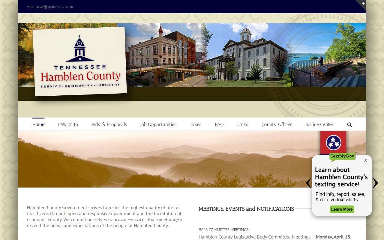 Hamblen County court records resource for traffic court records