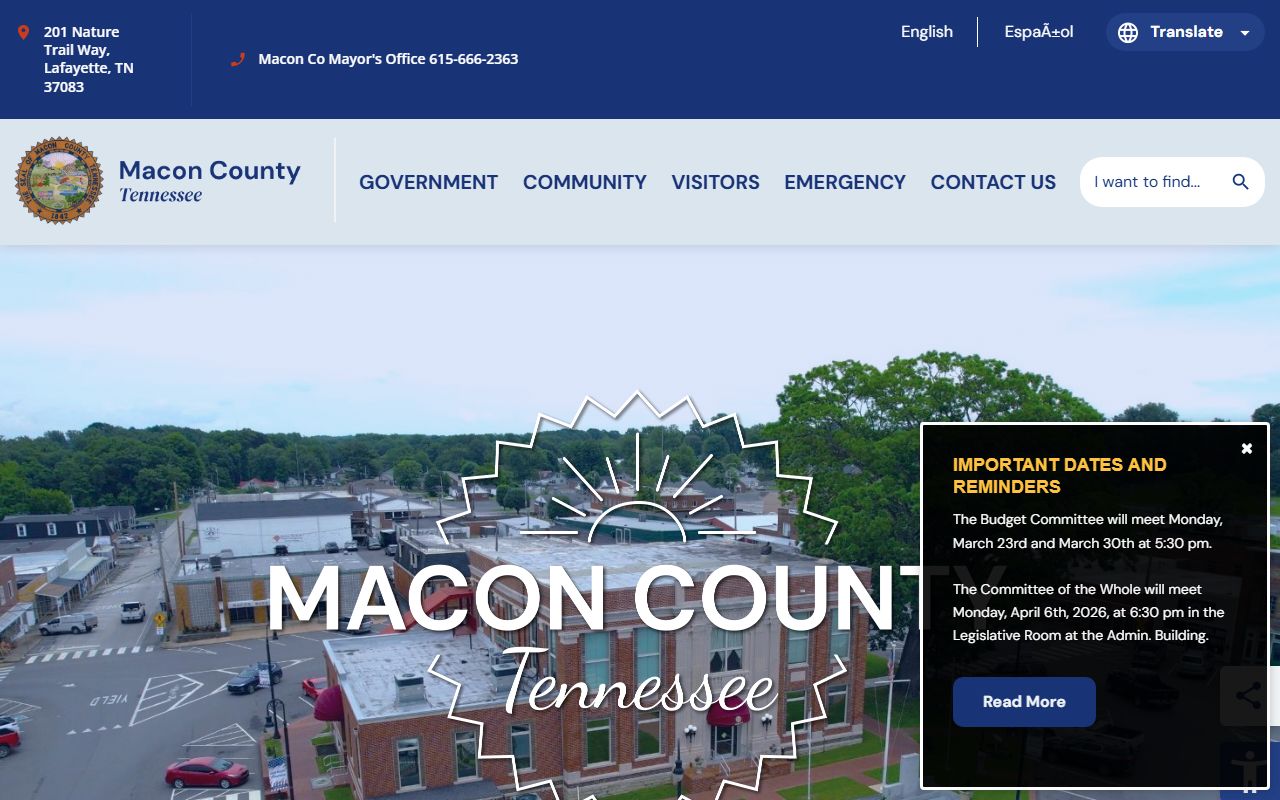 Macon County Traffic Court Records resource