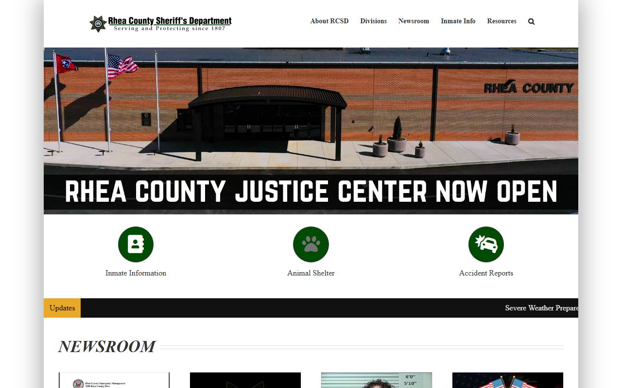 Rhea County Traffic Court Records county image