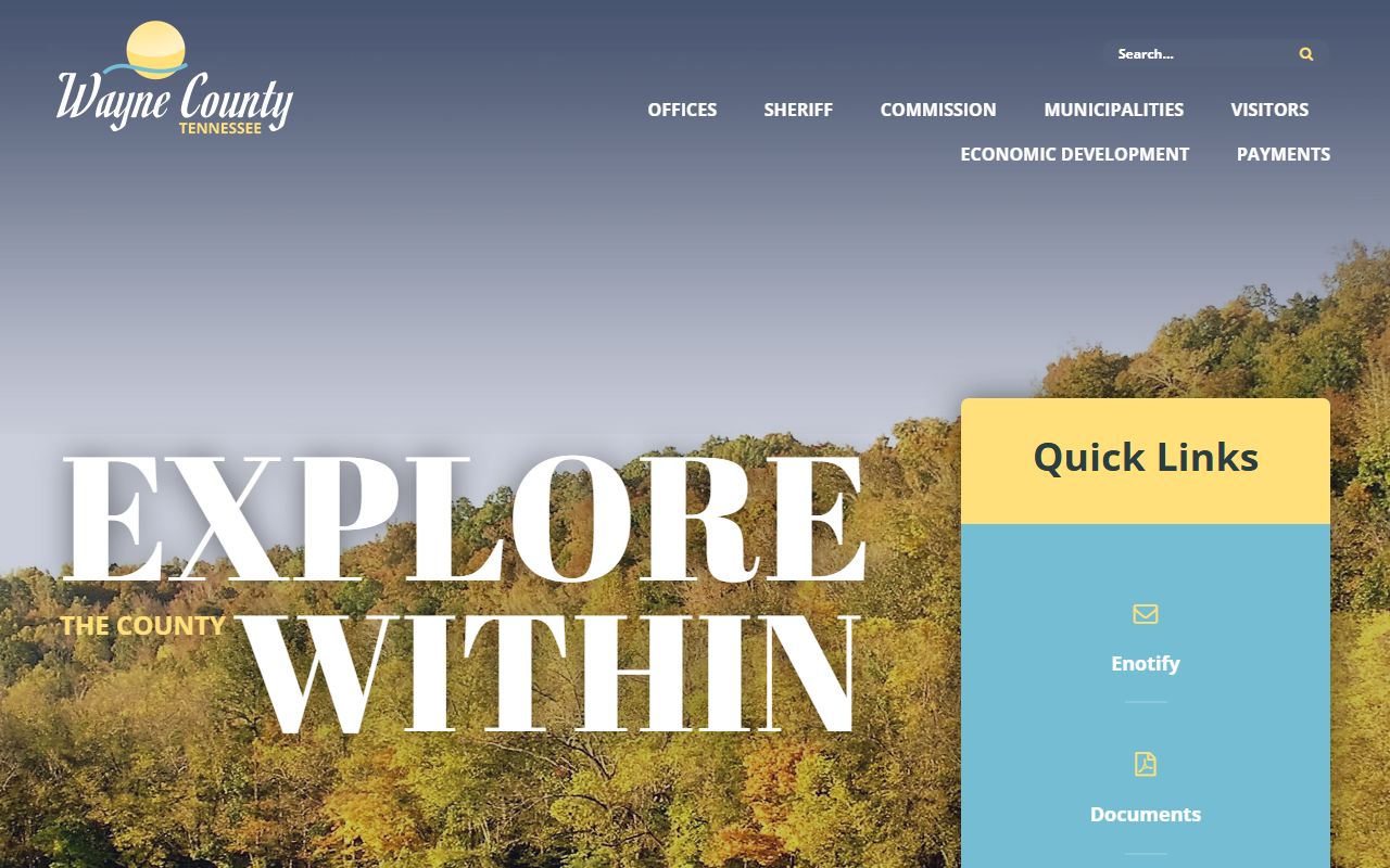 Wayne County Traffic Court Records county image